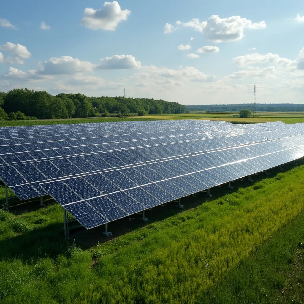 Großer Solarpark